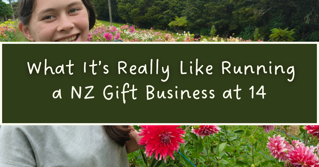 What It’s Really Like Running a NZ Gift Business at 14