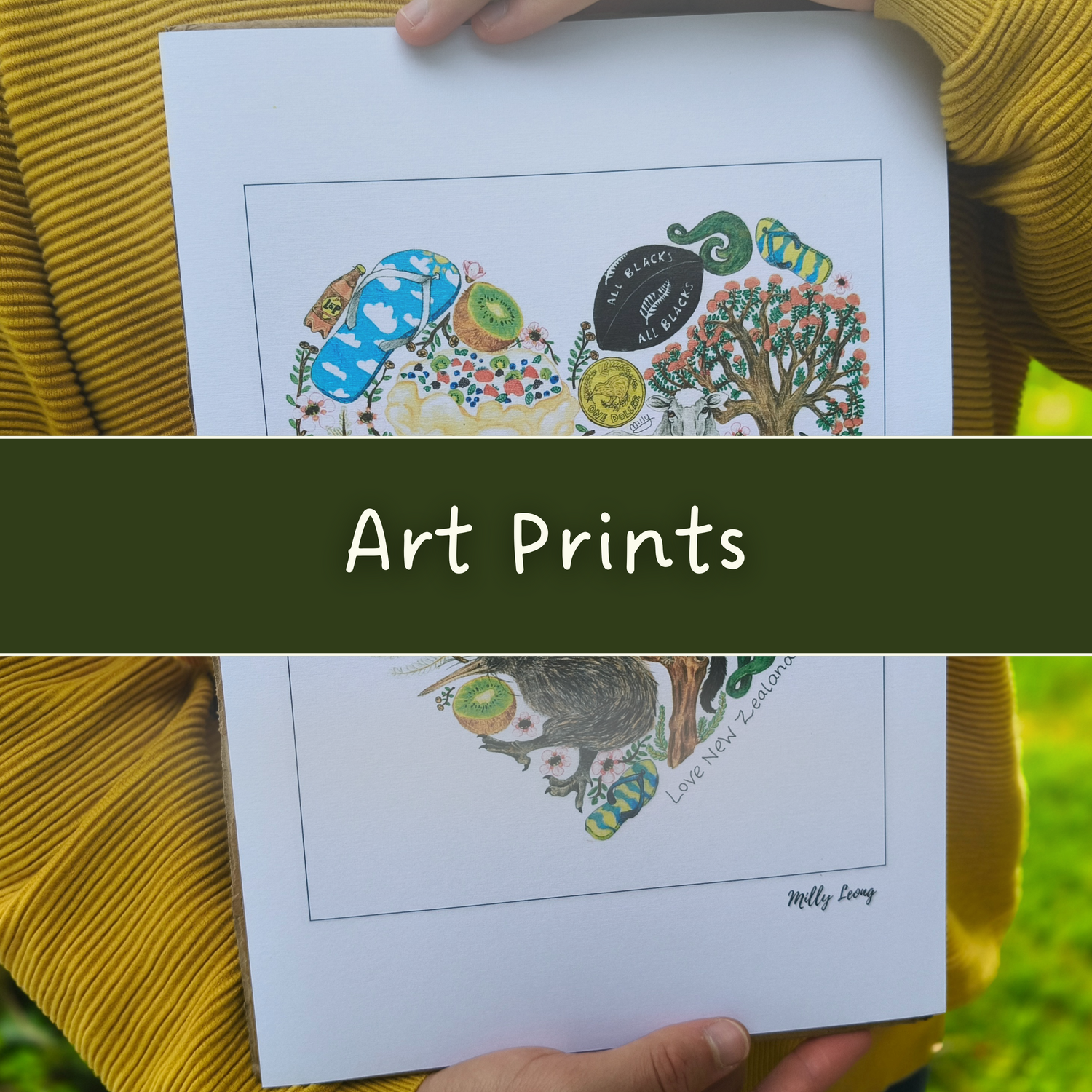 Kiwiana Art Prints