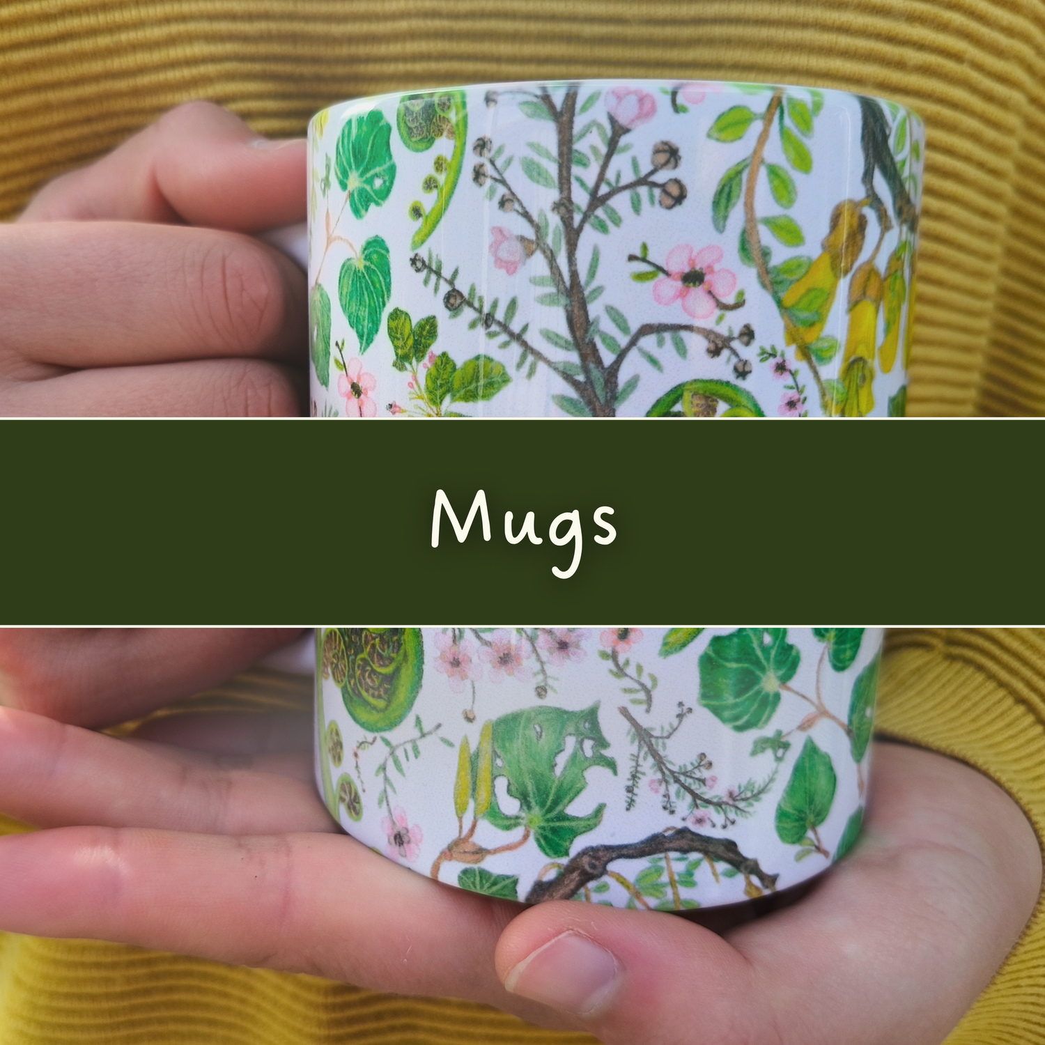 NZ Flora Mugs