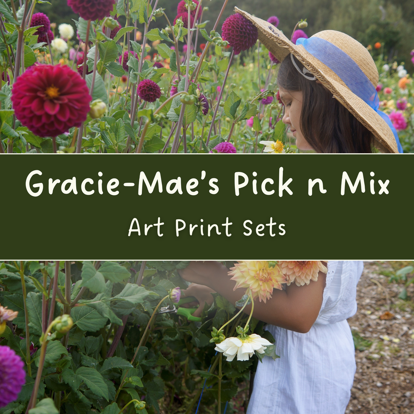 Gracie-Mae’s Pick n Mix Art Prints – Set of 3 or 5