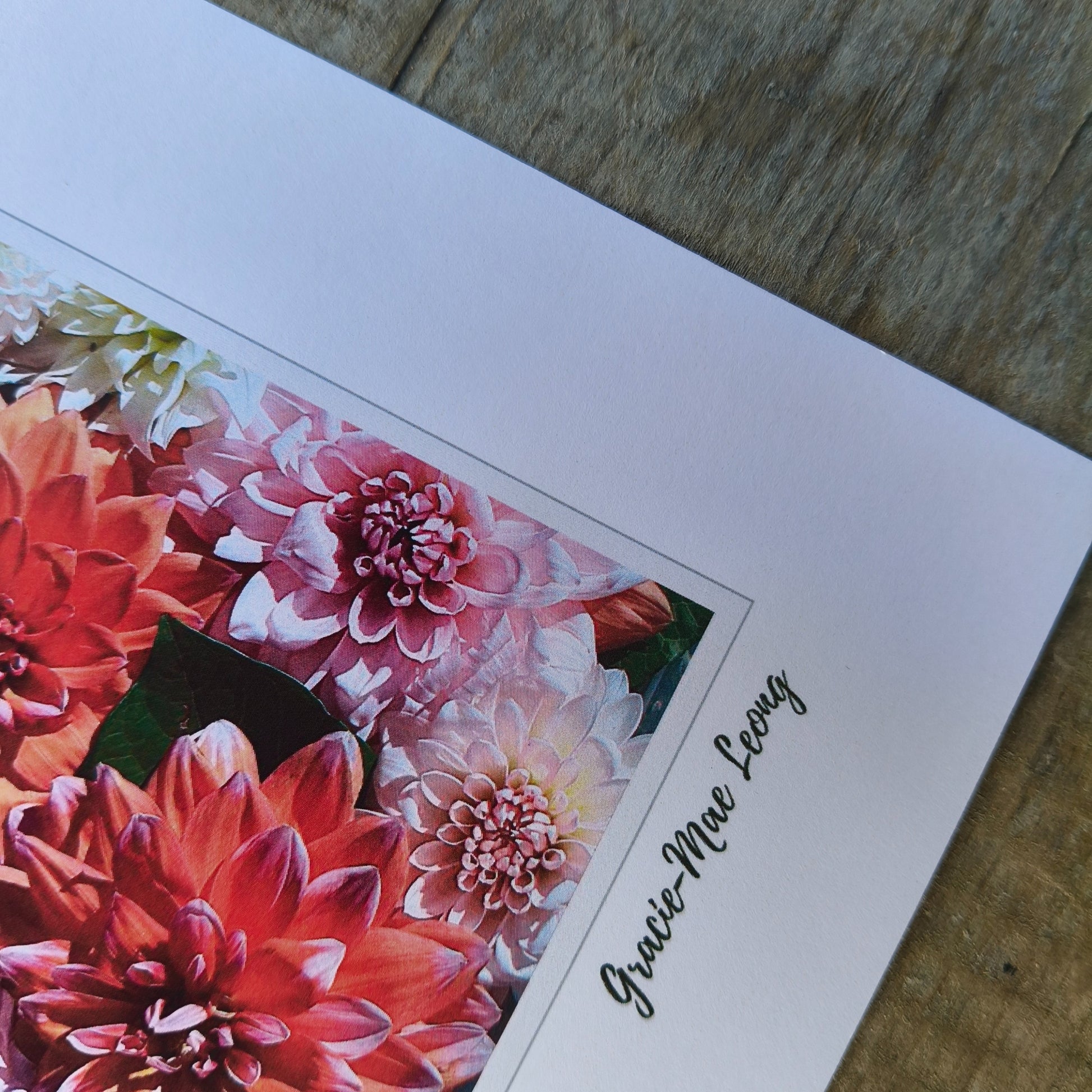 Orange Delight Dahlia photo by Gracie-Mae Photography.