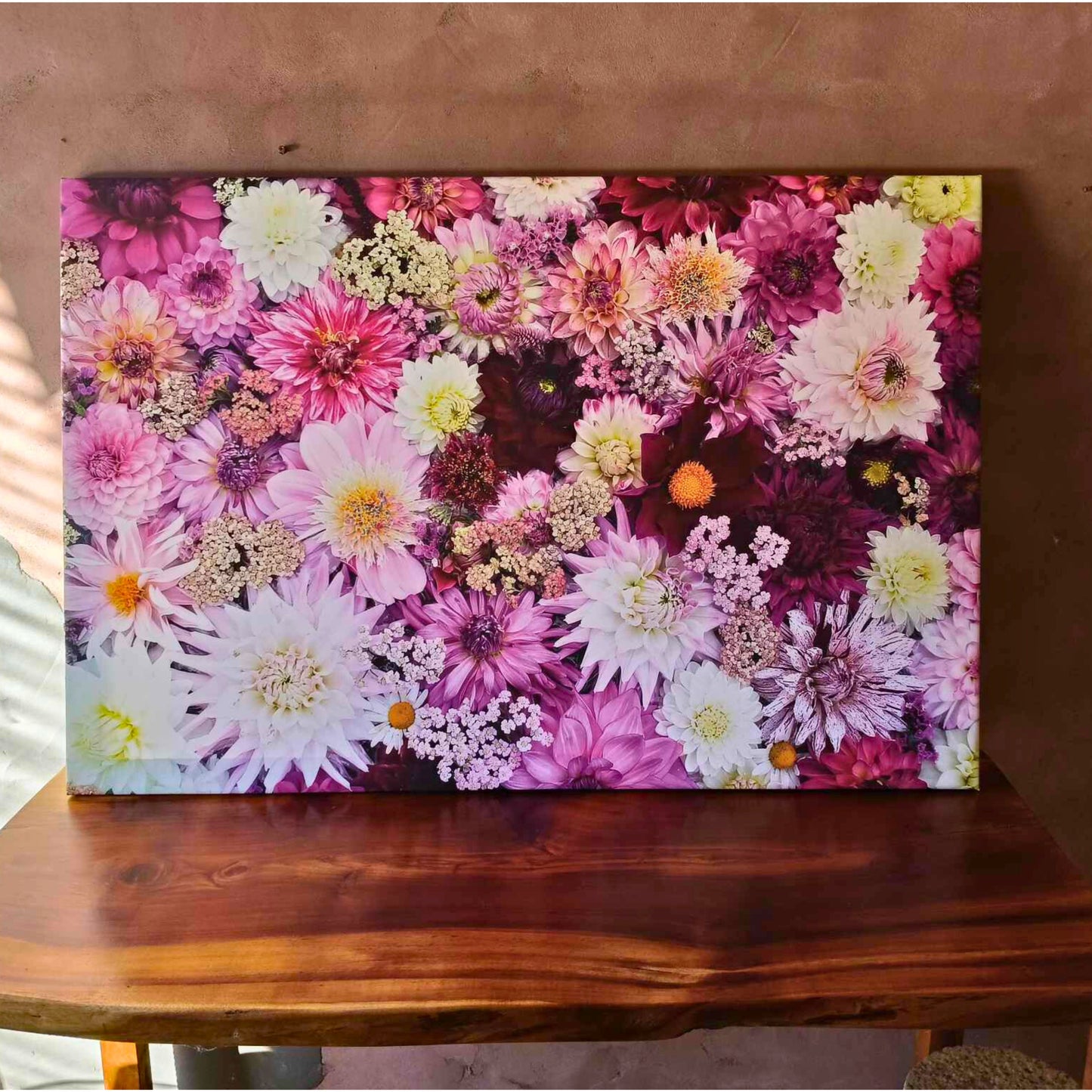 Purple Delight Canvas Wall Art – Photographed in NZ by Gracie-Mae (120 x 80 cm)